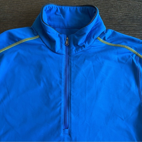 LULULEMON Core 1/4 Zip Pullover Blue Rulu men’s size M - Picture 4 of 15